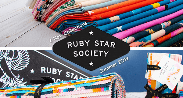 Fat Quarter Ruby Star Society Quarterly Club Available Now!