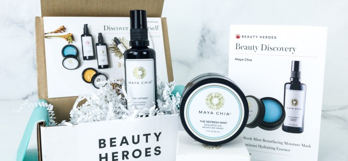 Beauty Heroes August 2019 Subscription Box Review
