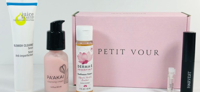 Petit Vour August 2019 Subscription Box Review & Coupon