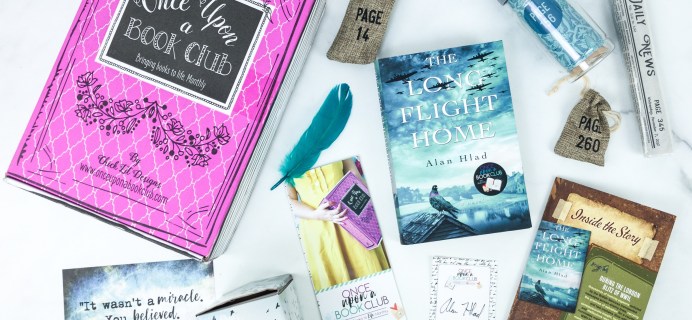 Once Upon a Book Club July 2019 Subscription Box Review + Coupon – Adult Box