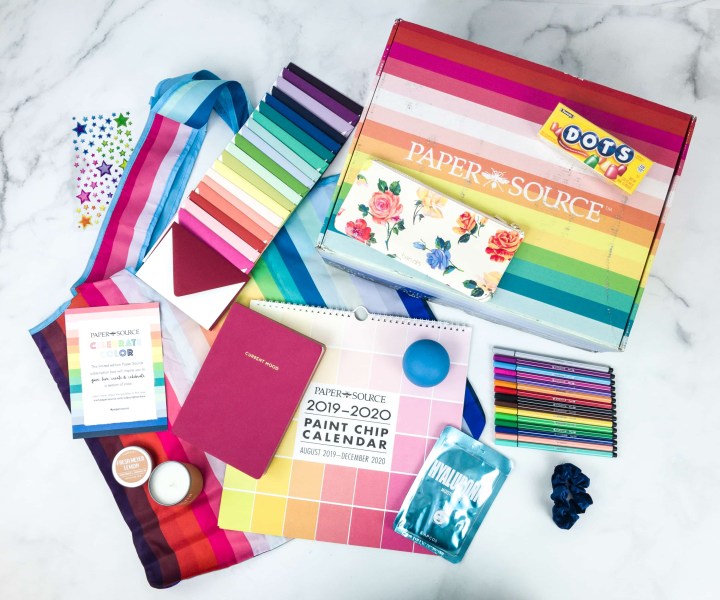 Paper Source Subscription Box Fall 2019 Review! Hello Subscription