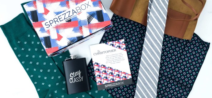 SprezzaBox August 2019 Subscription Box Review + Coupon