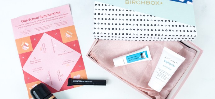 August 2019 Birchbox Subscription Box Review & Coupon – Curated Box