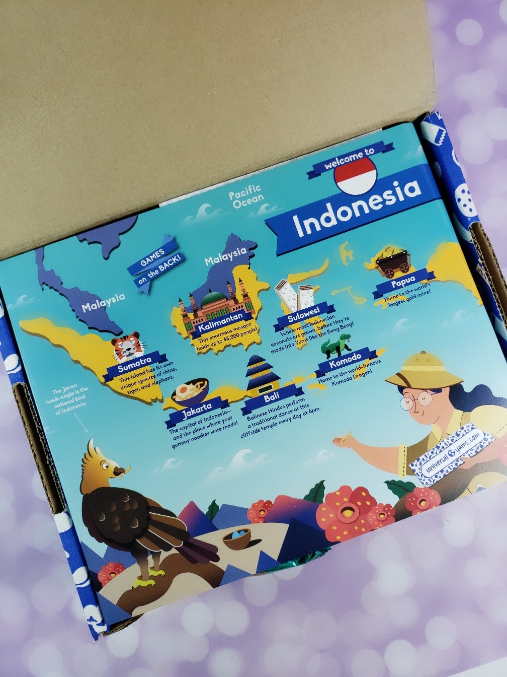 Universal Yums Subscription Box Review Coupon INDONESIA