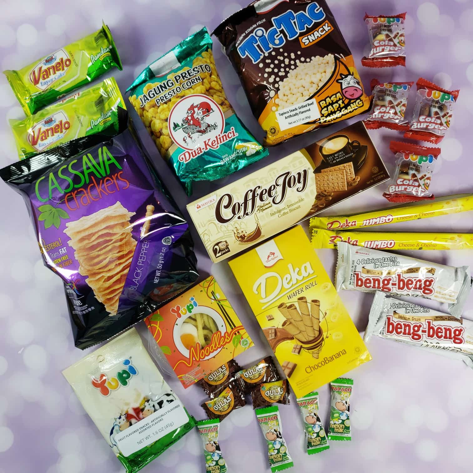 Universal Yums Subscription Box Review + Coupon INDONESIA Hello