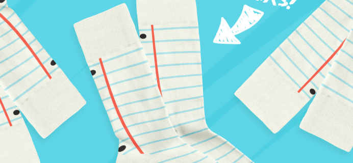 Sock Fancy Back To School Coupon: FREE Limited Edition Notebook Socks!