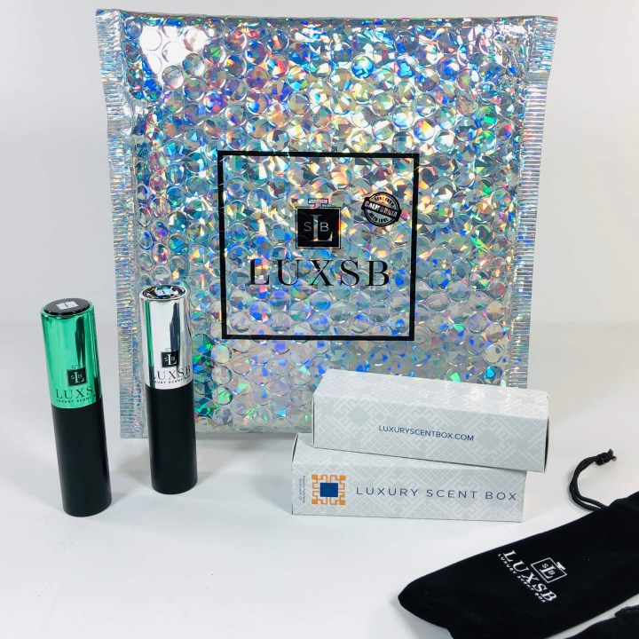 Luxury Scent Box Subscription Box Review + Coupon August 2019 hello