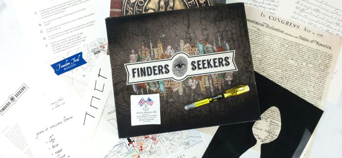 Finders Seekers Subscription Box Review + Coupon – BOSTON