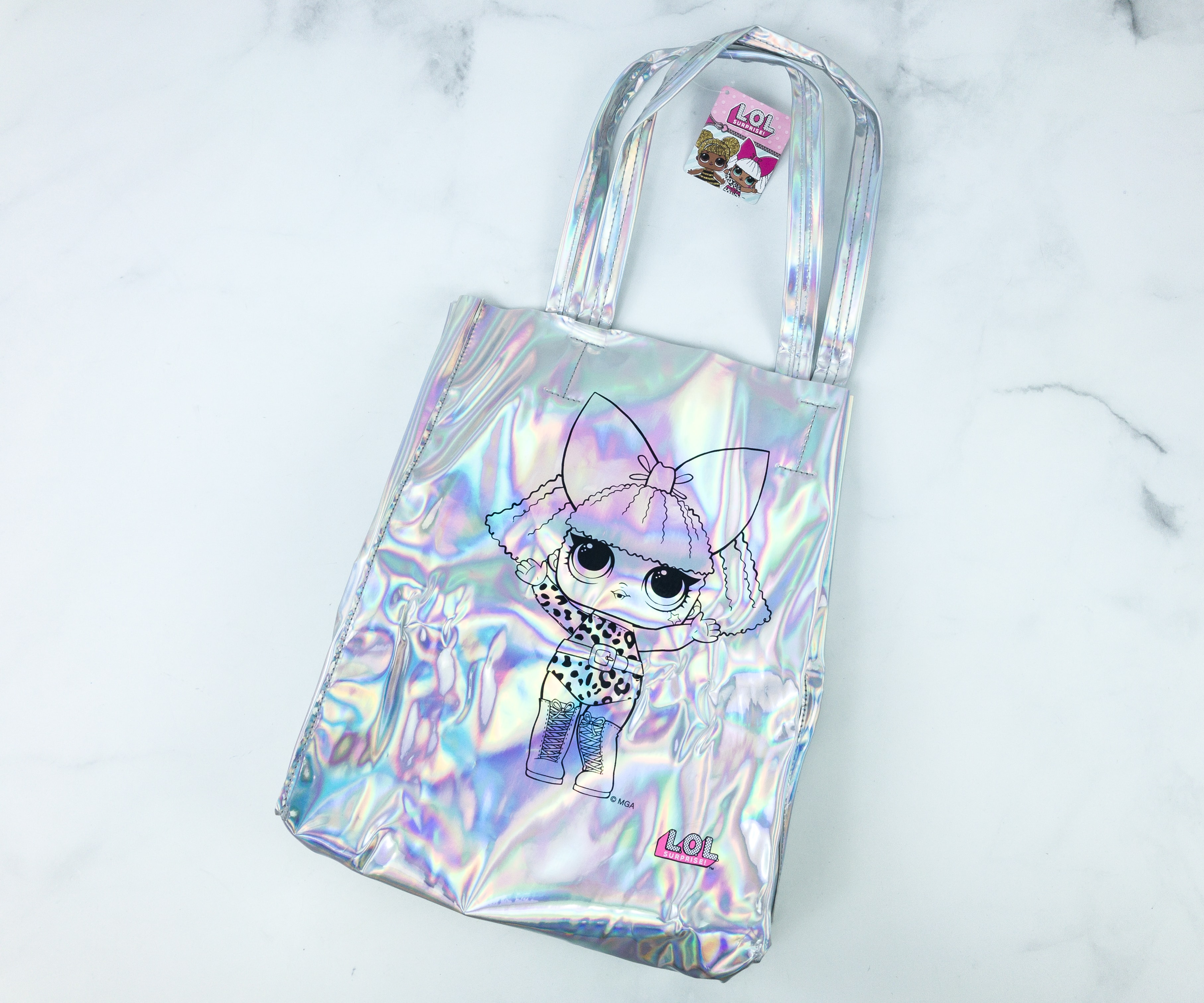 Lol surprise deals holographic tote