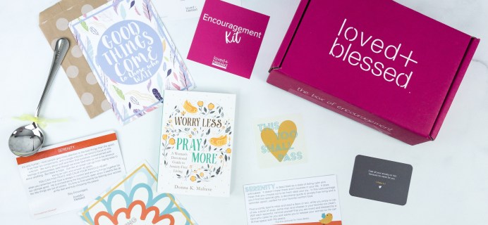 Loved+Blessed September 2019 Subscription Box Review + Coupon