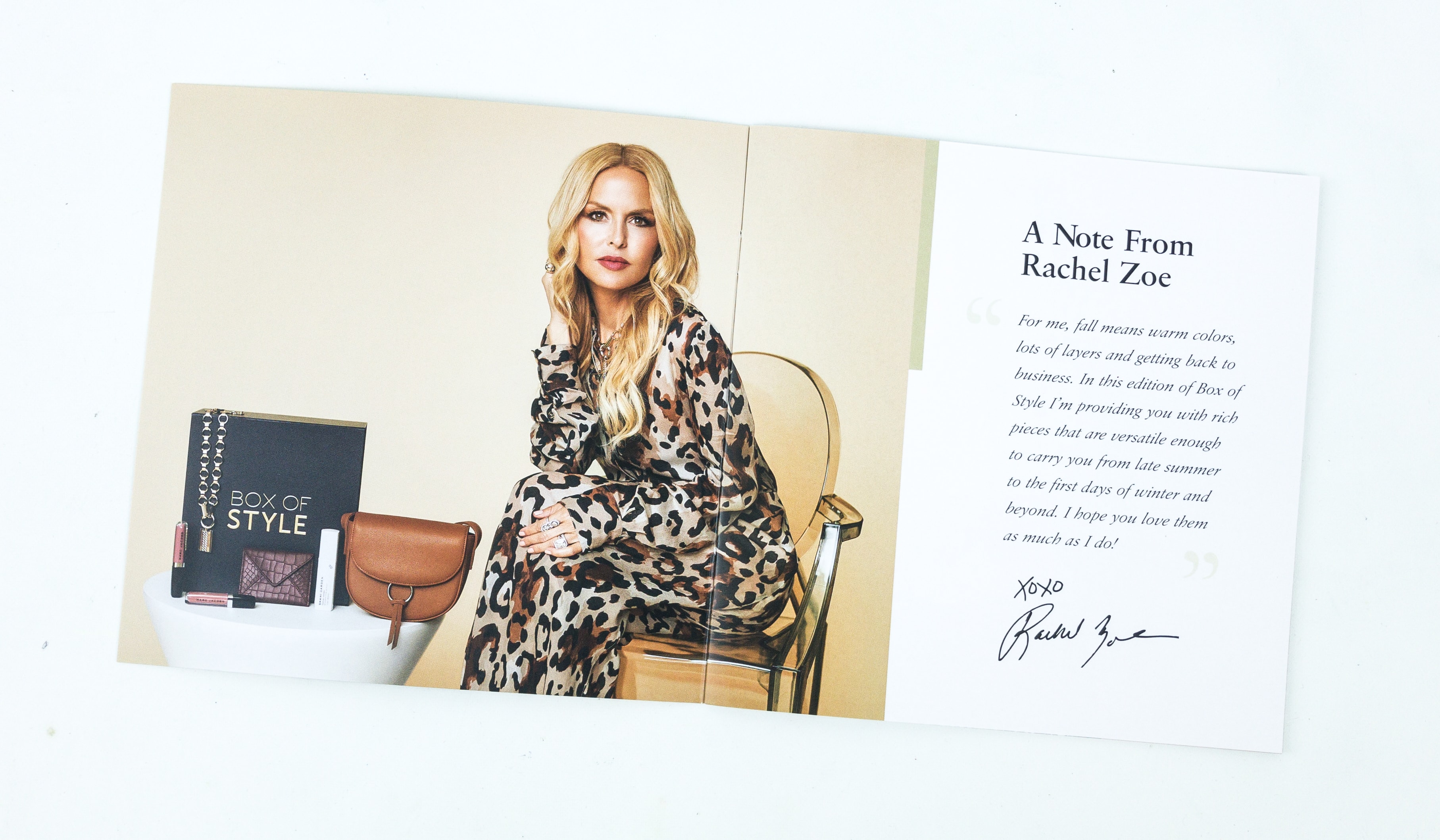 Rachel Zoe Box of Style Review - Mack in Style