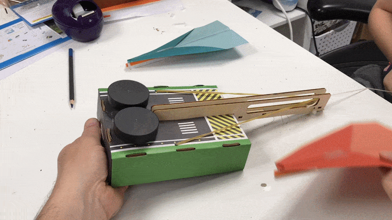 tinker toy airplane