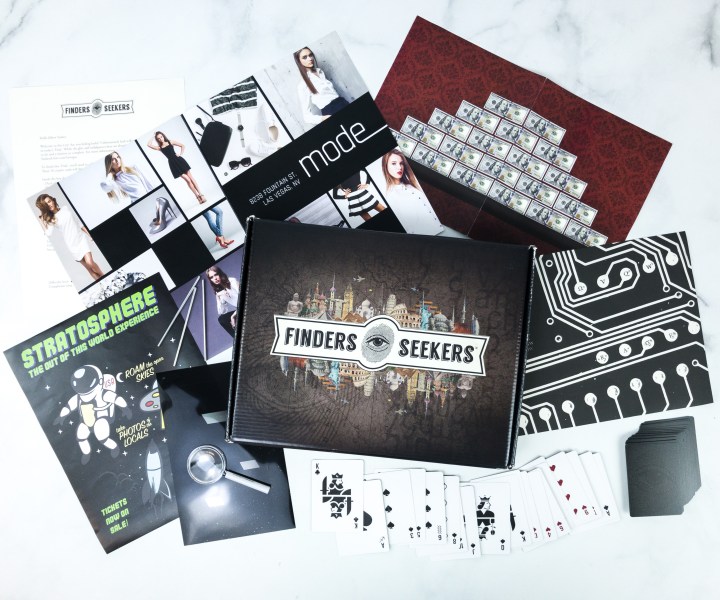 Finders Seekers Subscription Box Review + Coupon SIN CITY Hello