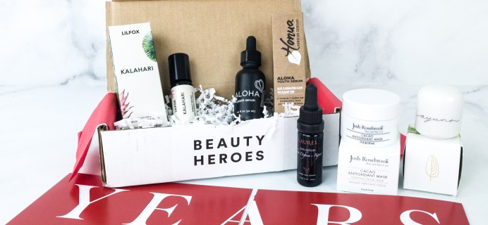Beauty Heroes September 2019 Subscription Box Review