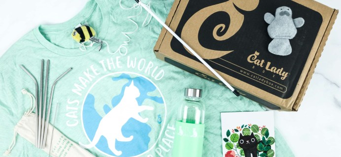 Cat Lady Box August 2019 Subscription Box Review + Coupon