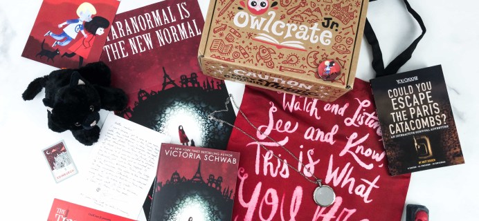 OwlCrate Jr. The Tunnel of Bones Limited Edition Box Review