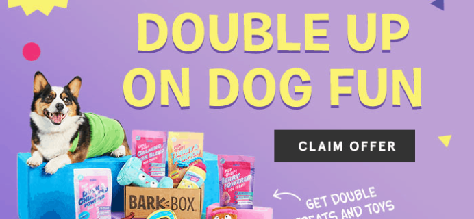 BarkBox Coupon: Double Your First Box for FREE!