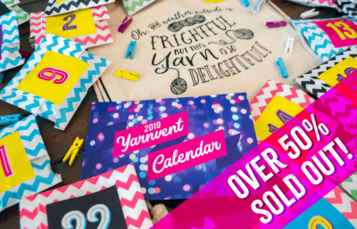 Yarn Crush 2019 Yarnvent Calendar Available Now For Pre-Order + Spoilers – ALMOST SOLD OUT!