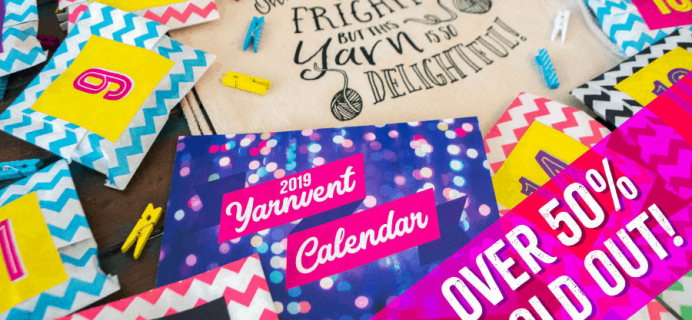 Yarn Crush 2019 Yarnvent Calendar Available Now For Pre-Order + Spoilers – ALMOST SOLD OUT!
