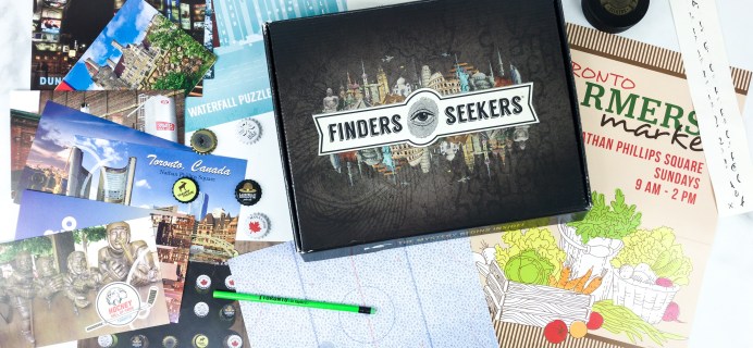 Finders Seekers Subscription Box Review + Coupon – TORONTO