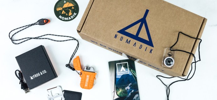 Nomadik August 2019 Subscription Box Review + Coupon