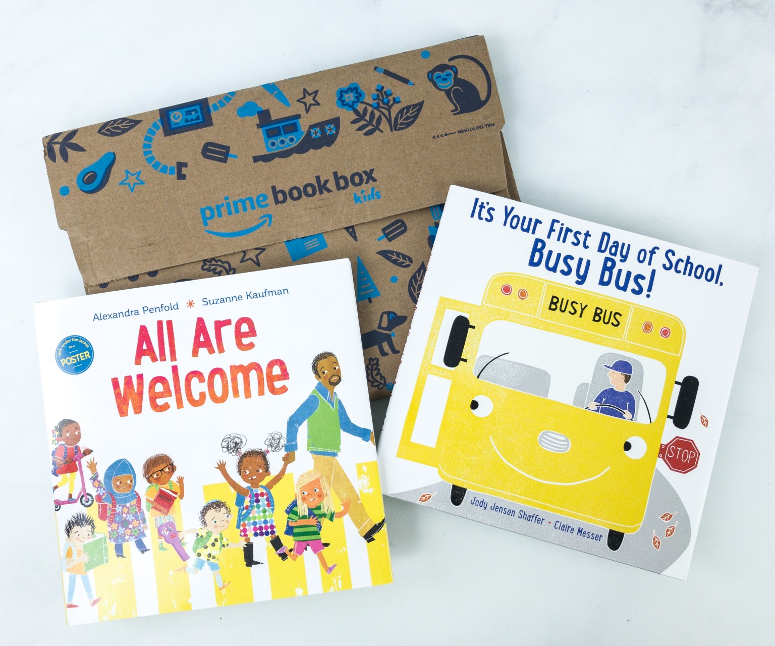 Amazon Book Box Kids Review AGE 35 September 2019 Hello Subscription