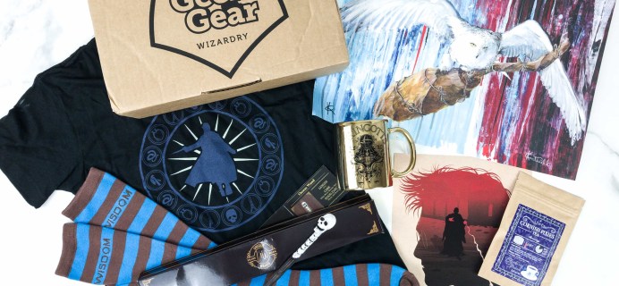 Geek Gear World of Wizardry August 2019 Subscription Box Review & Coupon