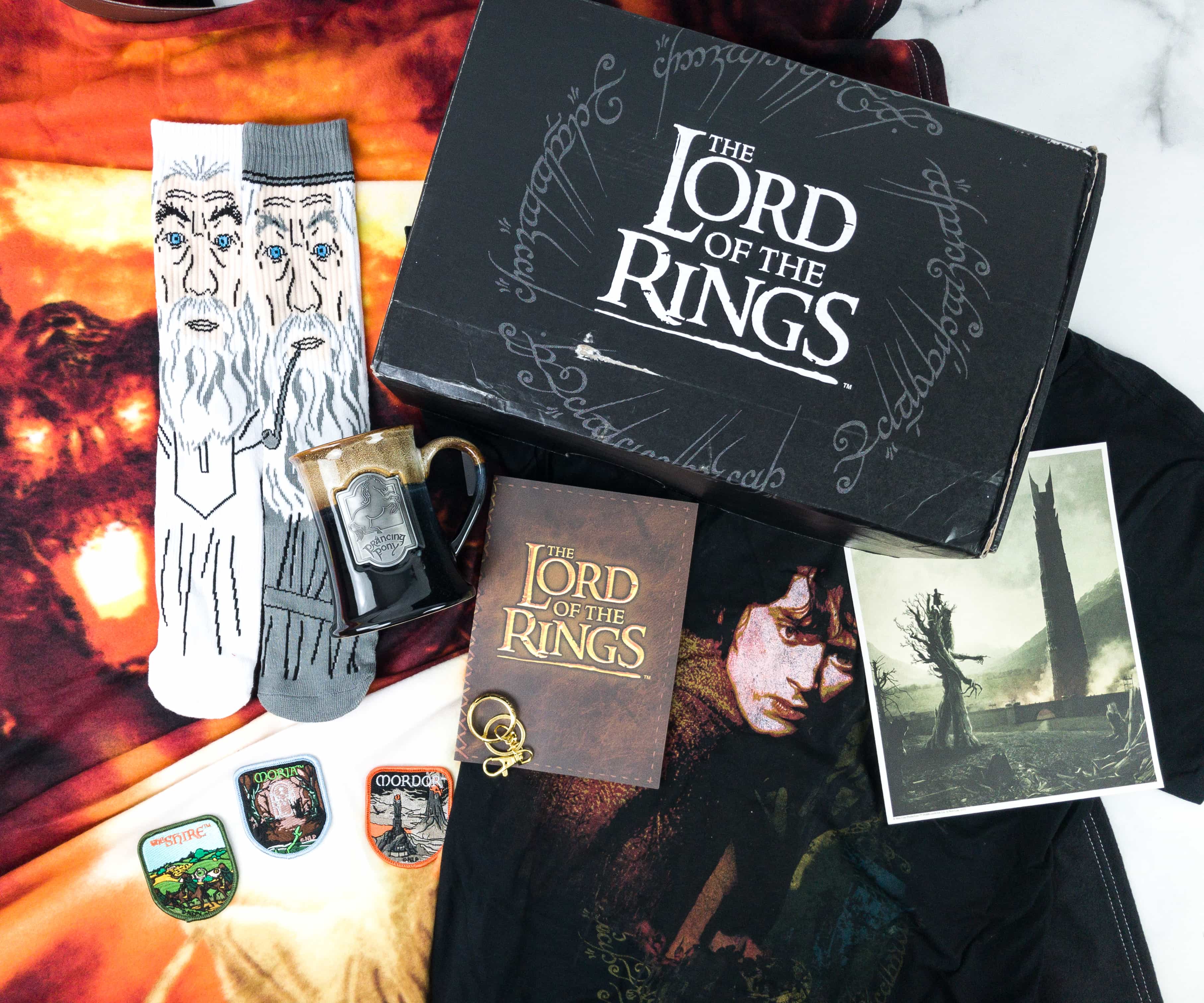 The lord of the rings best sale mystery box