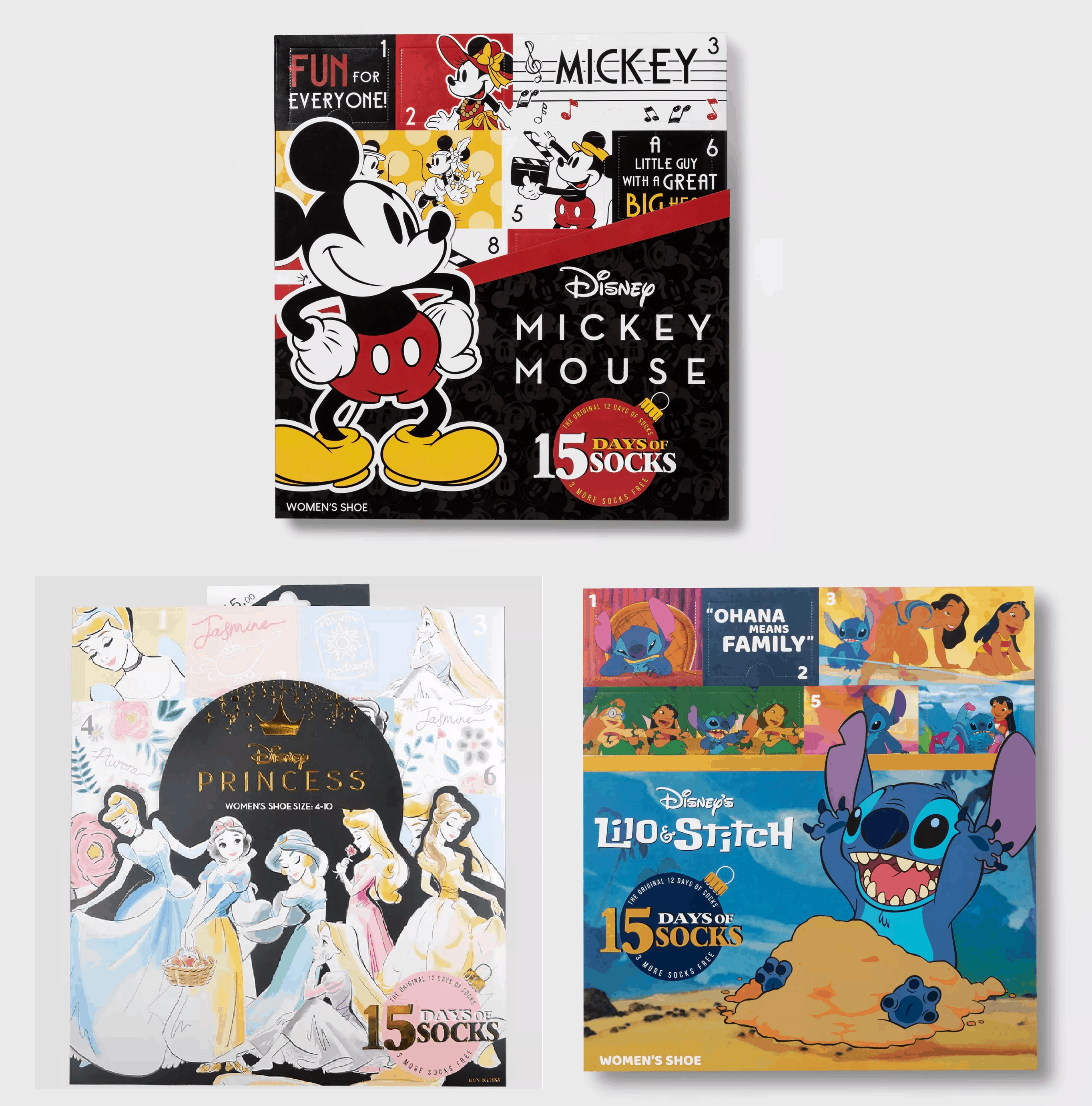 New 2019 Disney Socks Advent Calendars Now Available Hello Subscription