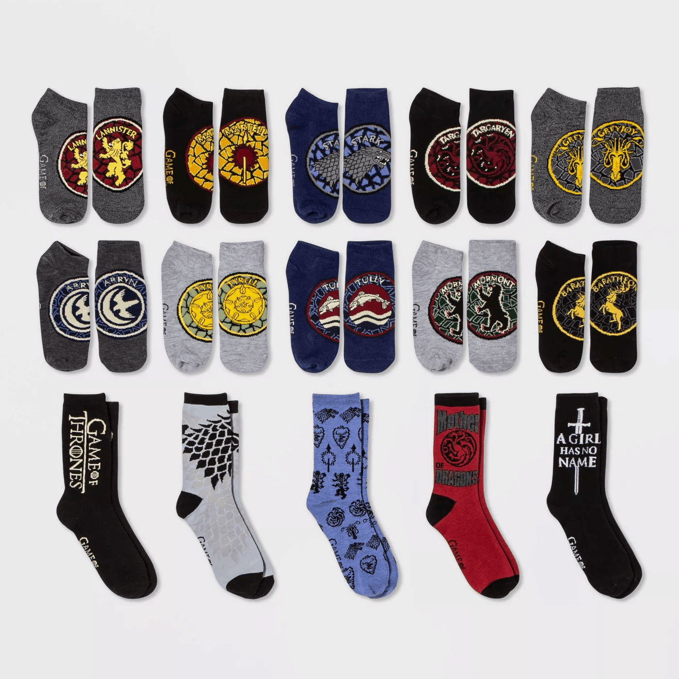 2019 Target Game of Thrones Socks Advent Calendar Available Now ...
