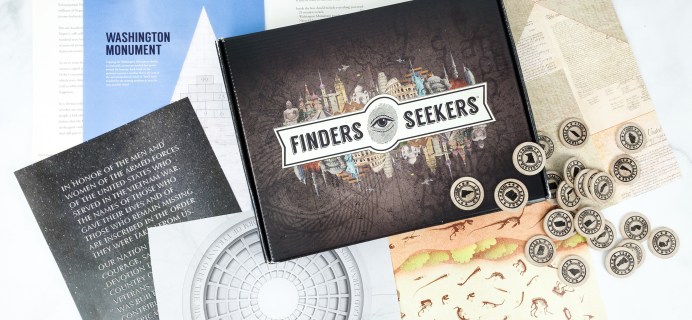 Finders Seekers Subscription Box Review + Coupon – WASHINGTON D.C.