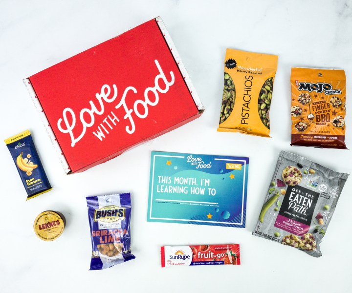 Love With Food September 2019 Tasting Box Review + Coupon! Hello
