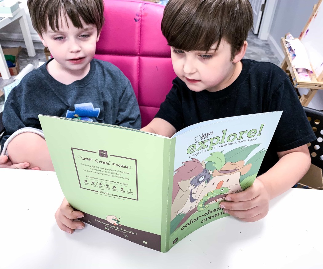 Kiwi Crate Review Coupon COLOR CHANGING CREATURES Hello Subscription