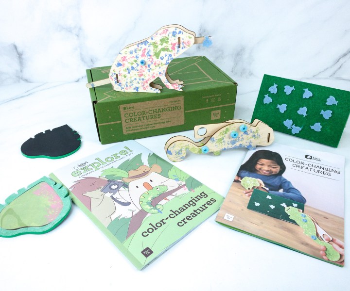 Kiwi Crate Review Coupon COLOR CHANGING CREATURES Hello Subscription