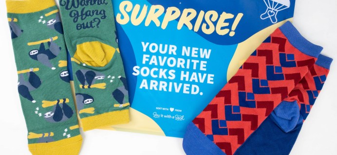 Say It With A Sock September 2019 Kids Sockscription Review + Coupon