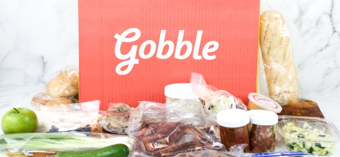 Gobble September 2019 Subscription Box Review + 50% Off Coupon!