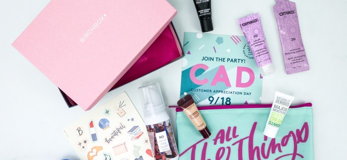 September 2019 Birchbox Subscription Box Review & Coupon – Personalized Box