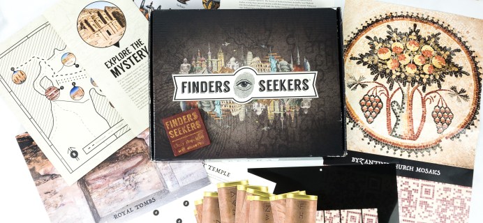 Finders Seekers Subscription Box Review + Coupon – JORDAN