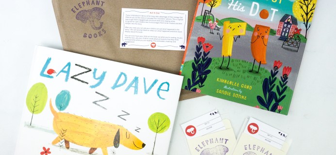 Elephant Books October 2019 Subscription Box Reviews – PICTURE BOOKS