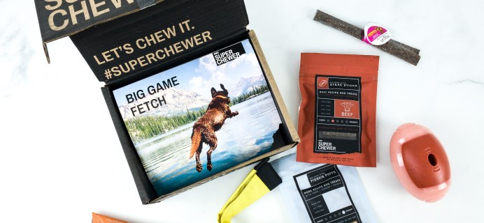 Super Chewer September 2019 Subscription Box Review + Coupon!