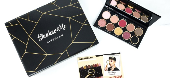 LiveGlam ShadowMe October 2019 Review + Coupon