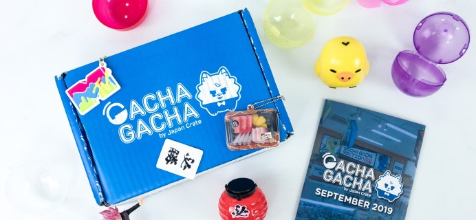 Gacha Gacha Crate September 2019 Subscription Box Review + Coupon