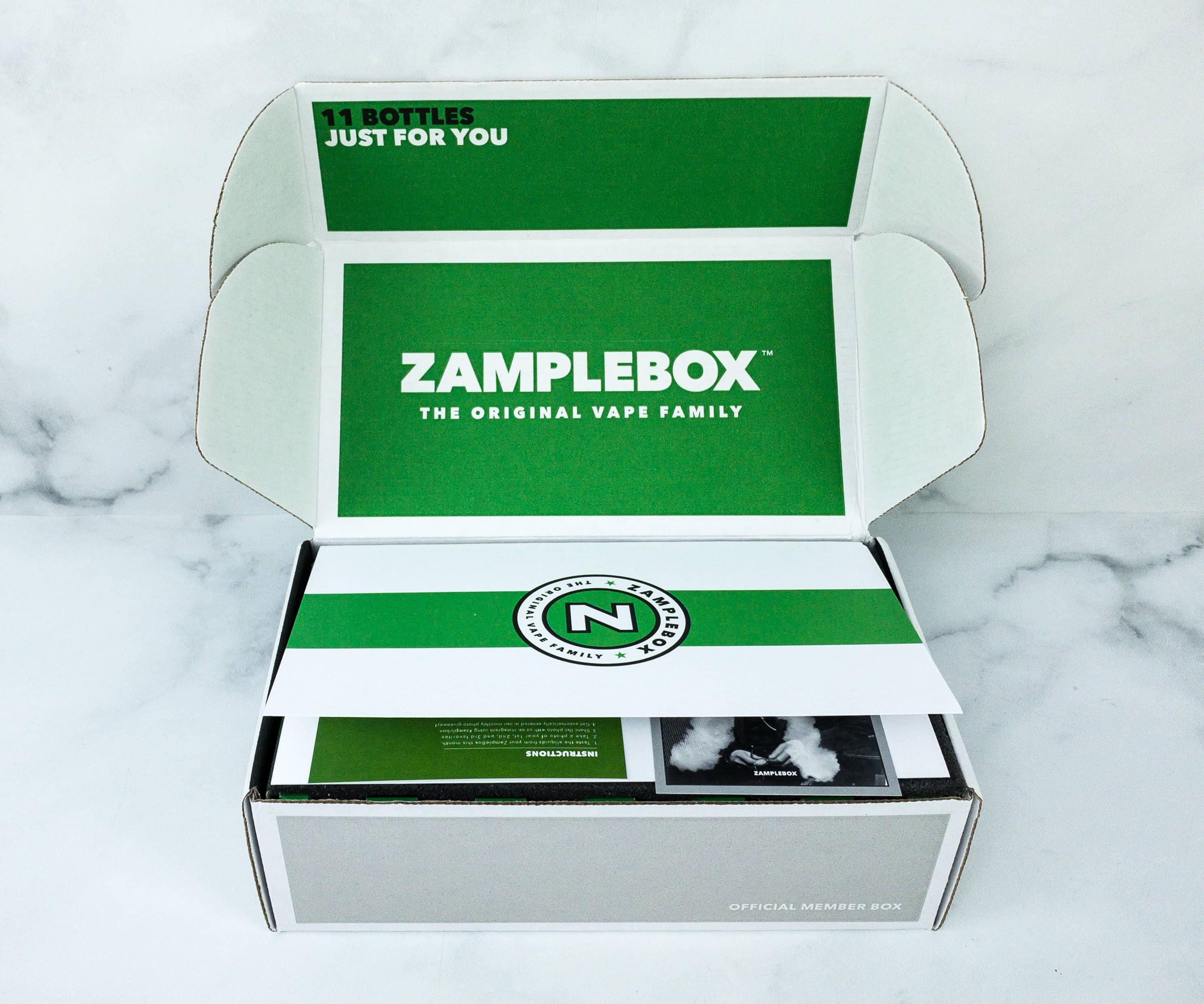 Zamplebox EJuice September 2019 Subscription Box Review + Coupon