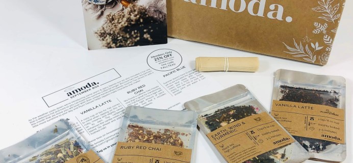 Amoda Tea September 2019 Subscription Box Review + Coupon!