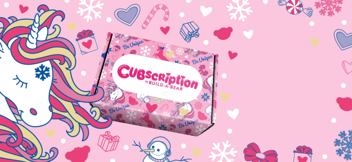 Newest Subscription Boxes: Cubscription by Build-A-Bear Available Now + Winter 2019 Theme Spoiler!