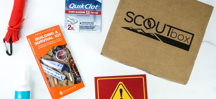 SCOUTbox September 2019 Subscription Box Review + Coupon