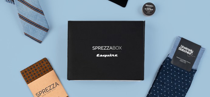 SprezzaBox Subscription Update + Coupon – Esquire Collab!