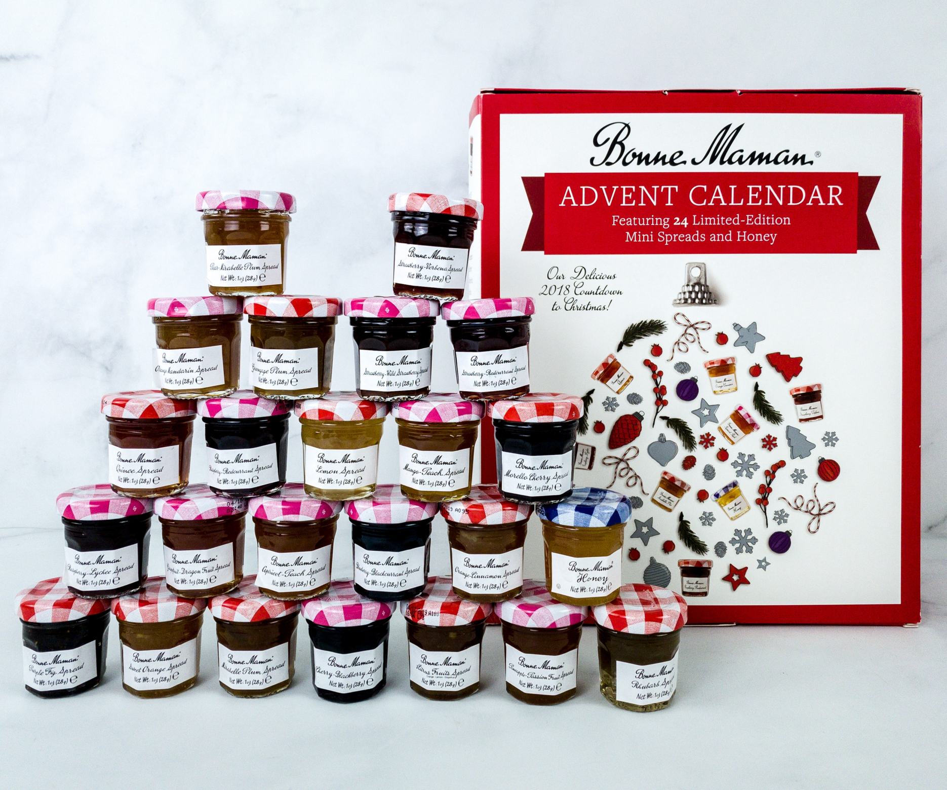 Bonne Maman Jam Advent Calendar 2025 - Reyna Mariam