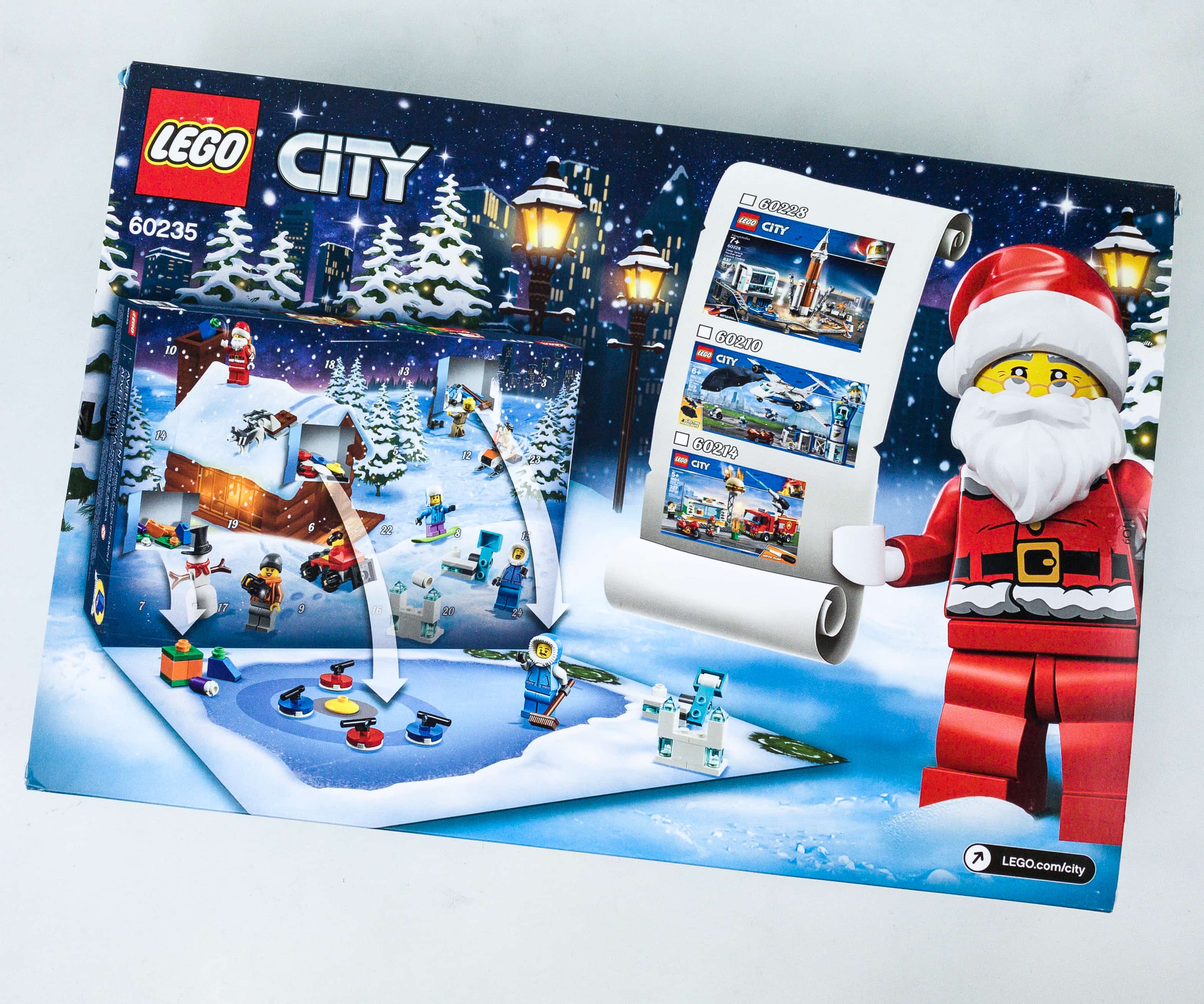 Lego santa advent store calendar