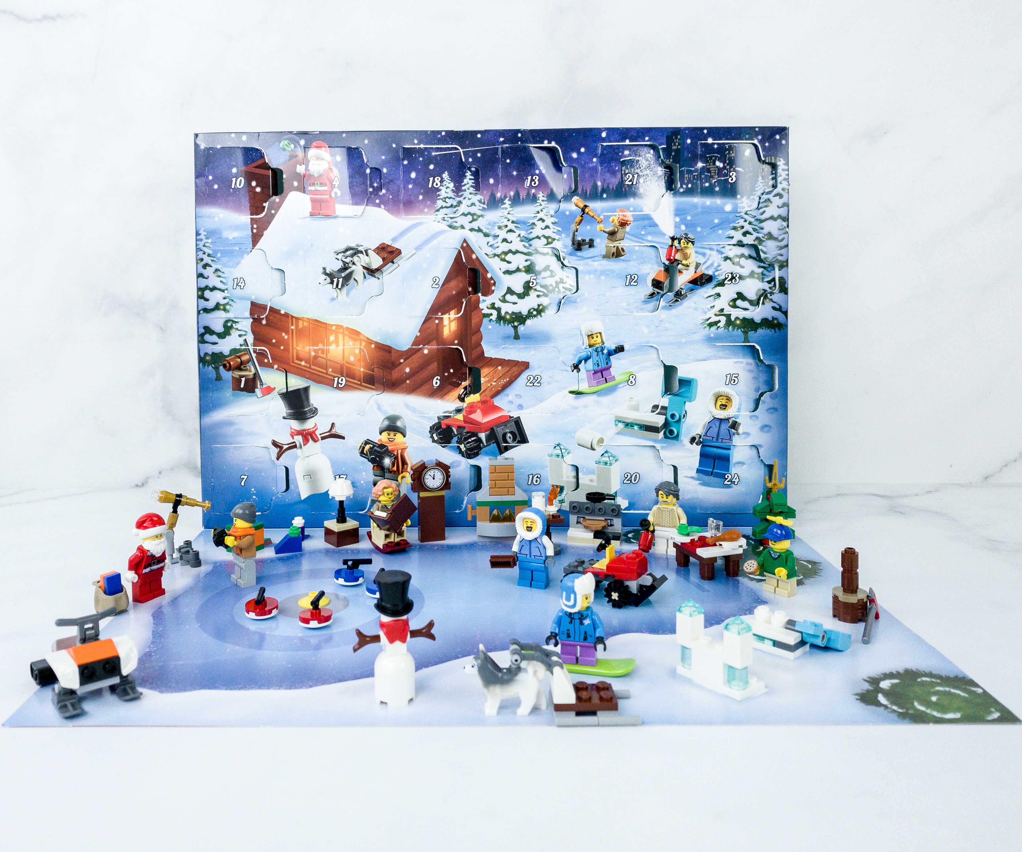 Lego City Advent Calendar 2019 Mini Review Hello Subscription